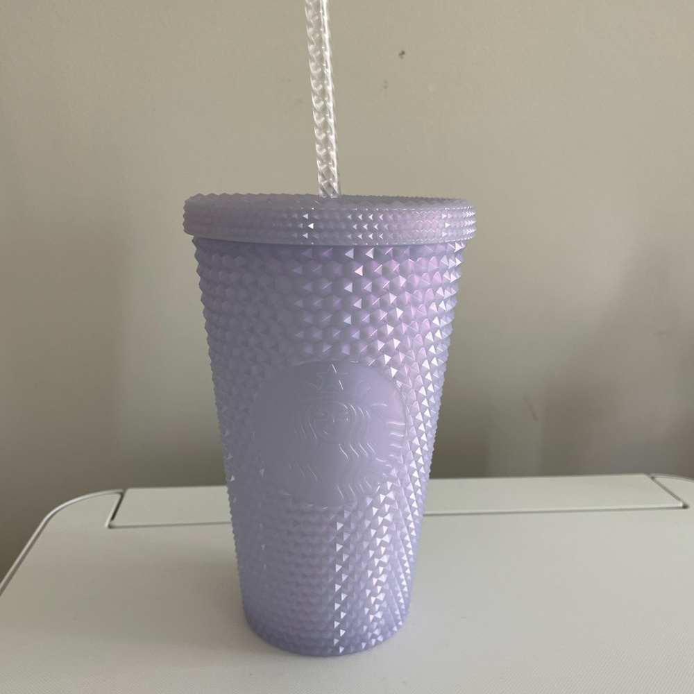 Starbucks lilac sparkle tumbler cup 16 oz